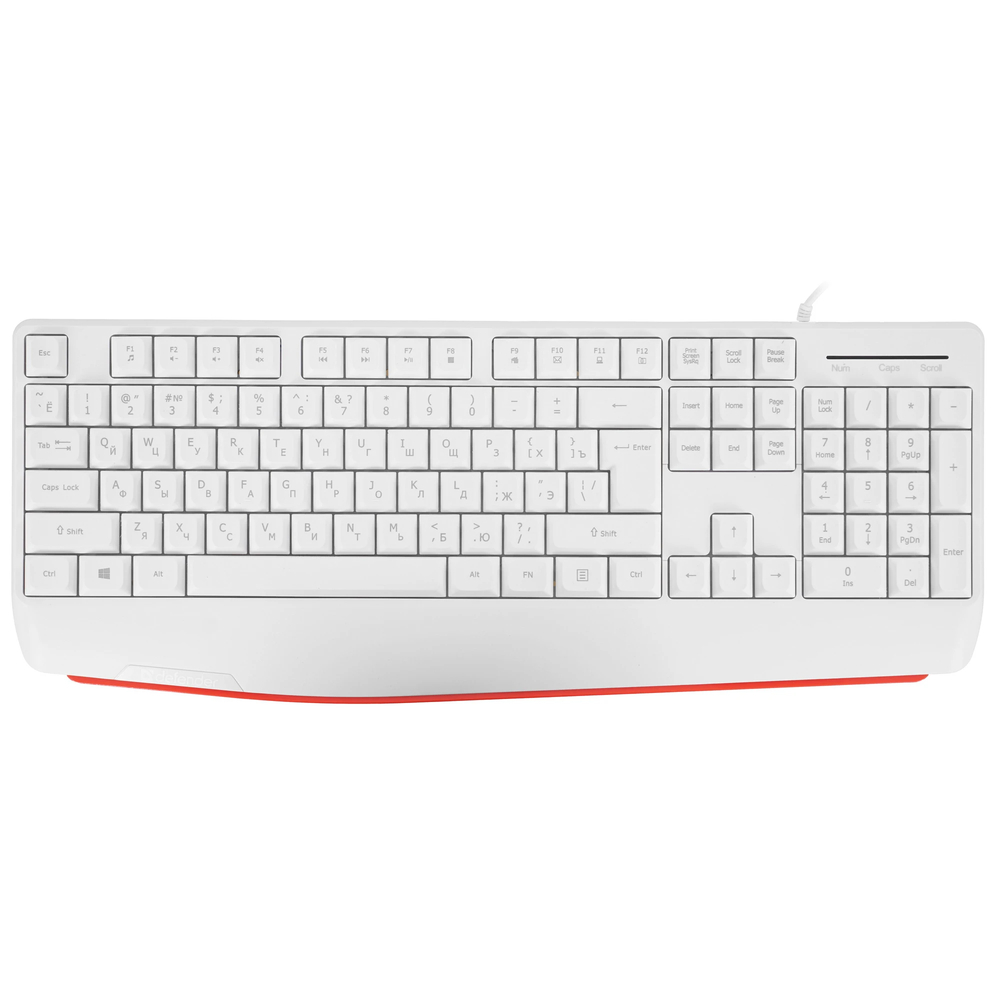 Клавиатура Defender Atom HB-546 (USB) White