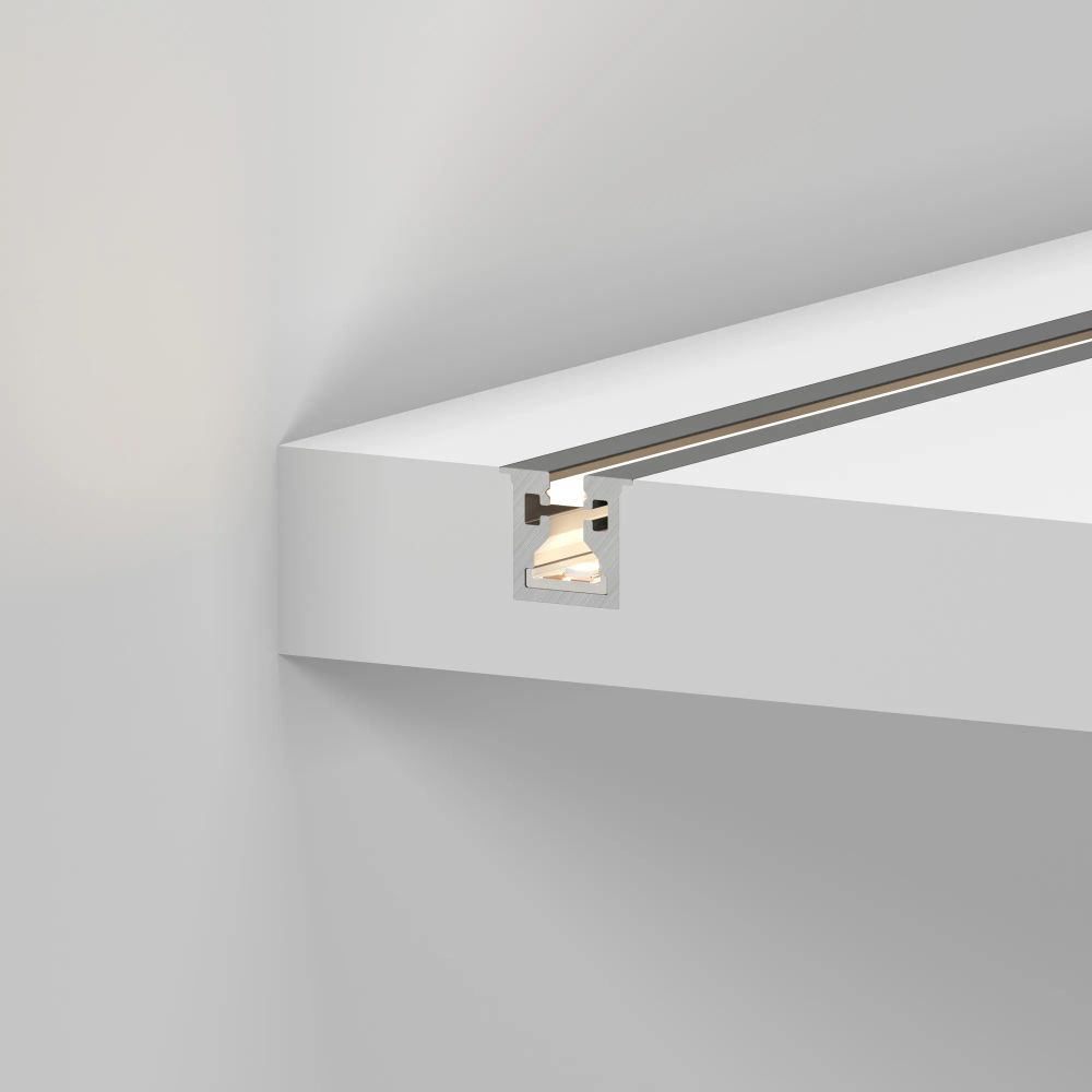 Профиль с экраном SL-MINI-3-H10-F12-2000 IRON GREY (Arlight, Алюминий+пластик) 055322