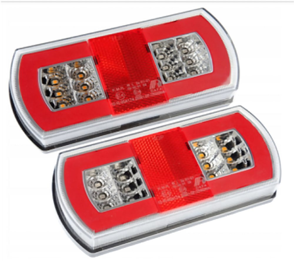 Фонарь задний UNIVERSAL ФЗУ-3 LED 12-24в NEON, размер 165х80х36мм