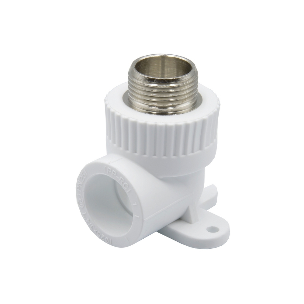 Уголок комб. нар 25х3/4'' с креплением EVER® plast БЕЛЫЙ (Россия)