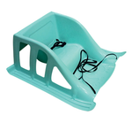 Санки Бирюза, красные, желтые