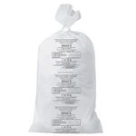 Мешки для мусора медицинские КОМПЛЕКТ 20 шт., класс А (белые), 100 л, 60х100 см, 14 мкм