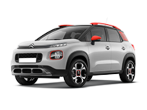 Багажники на Citroen C3 Aircross 2017-2019 на рейлинги