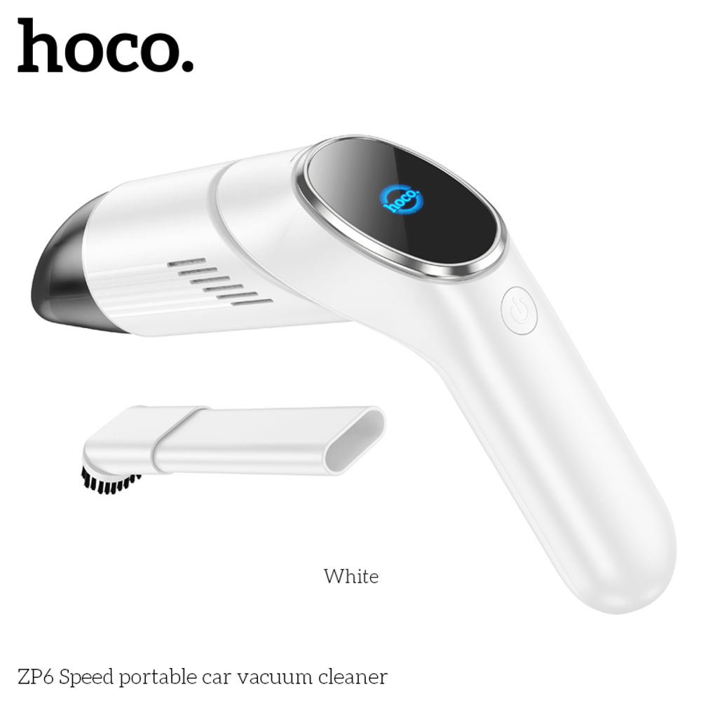 Автомобильный пылесос HOCO ZP6 (белый)
