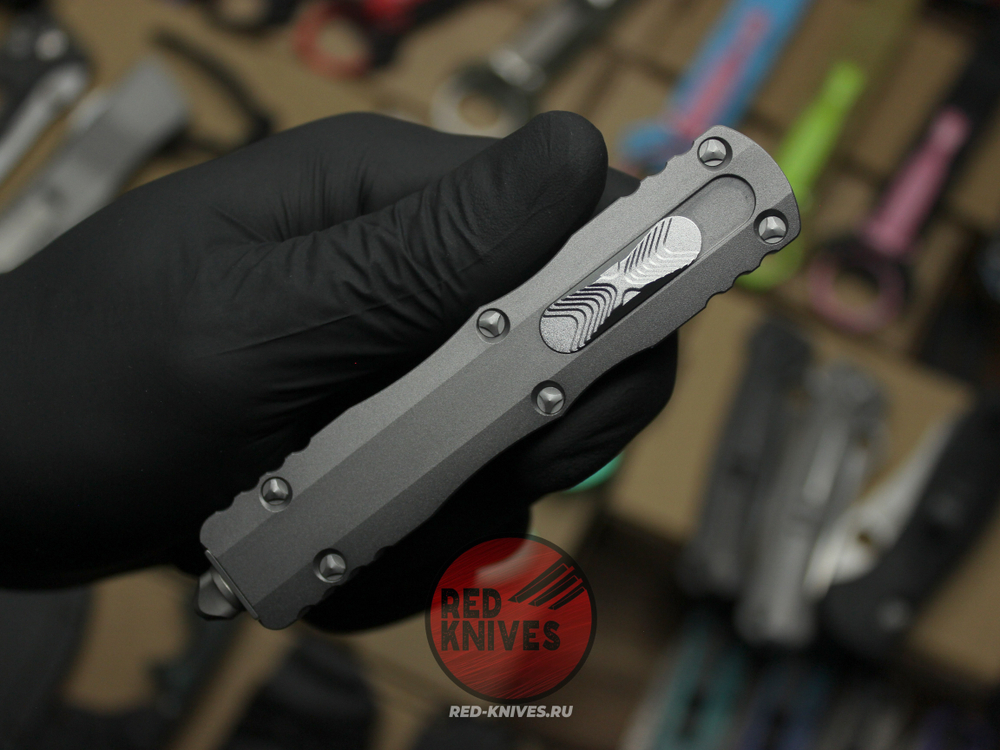 Нож Microtech DIRAC® D/E APOCALYPTIC STANDARD NATURAL CLEAR (225-10APNC)