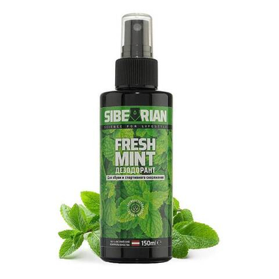 Дезодорант для обуви Sibearian FRESH MINT 150 мл.