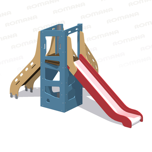 Детский игровой модуль с горкой Romana 115.29.00