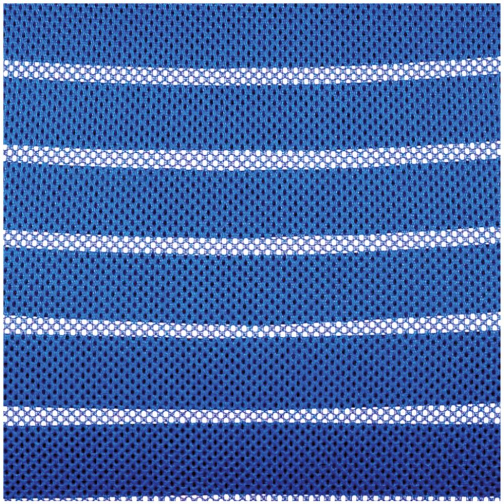 Кресло оператора Helmi HL-M16 "Vivid", спинка ткань-сетка синяя/сиденье ткань черная