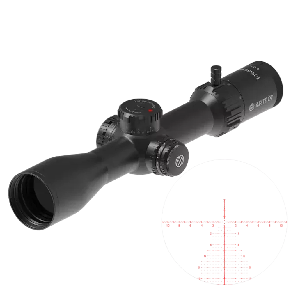 Прицел оптический Artelv LRS 3-18x50 FFP 34мм