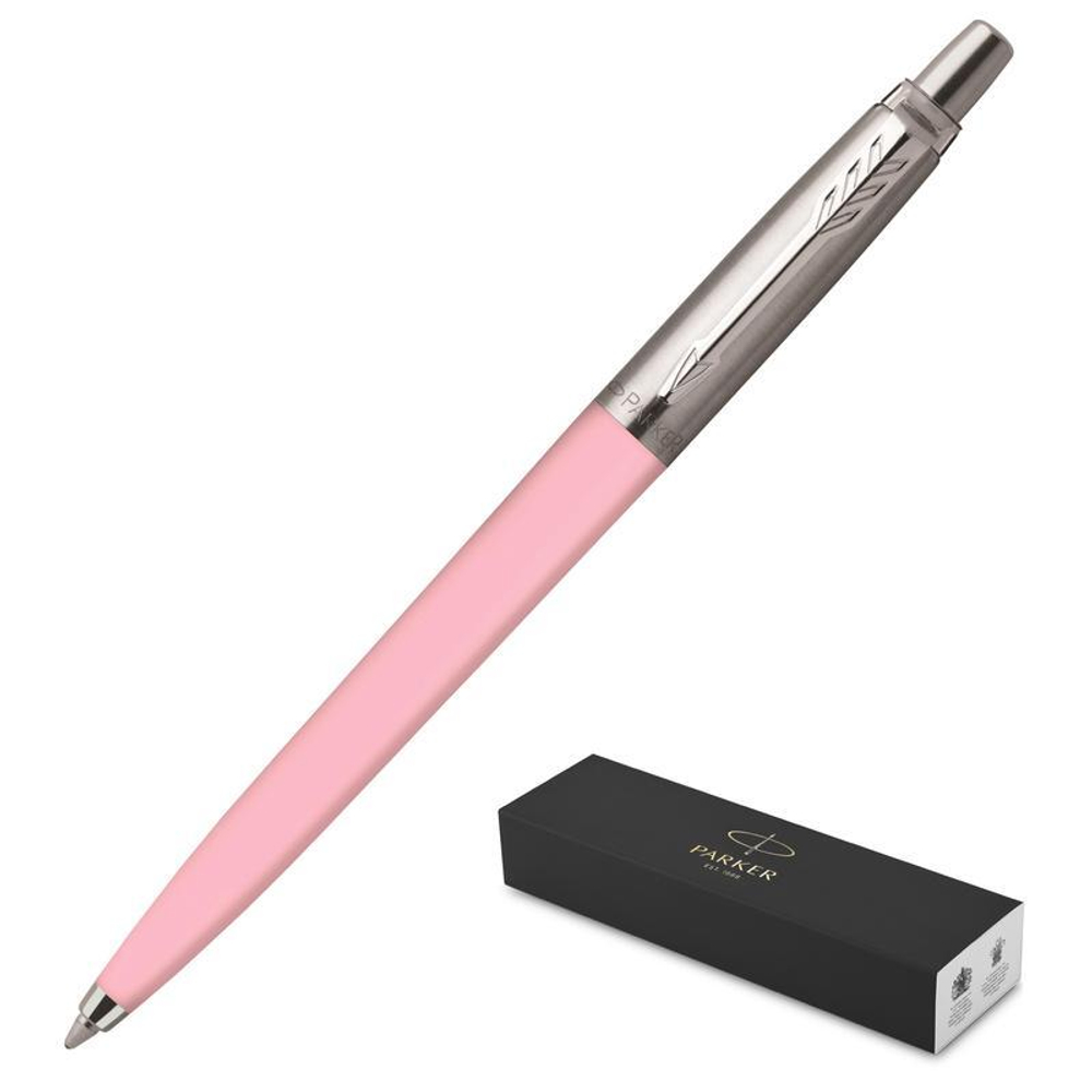 Ручка шариковая Parker "Jotter Baby Pink" синяя, 1,0мм, кнопочн., подар. уп.