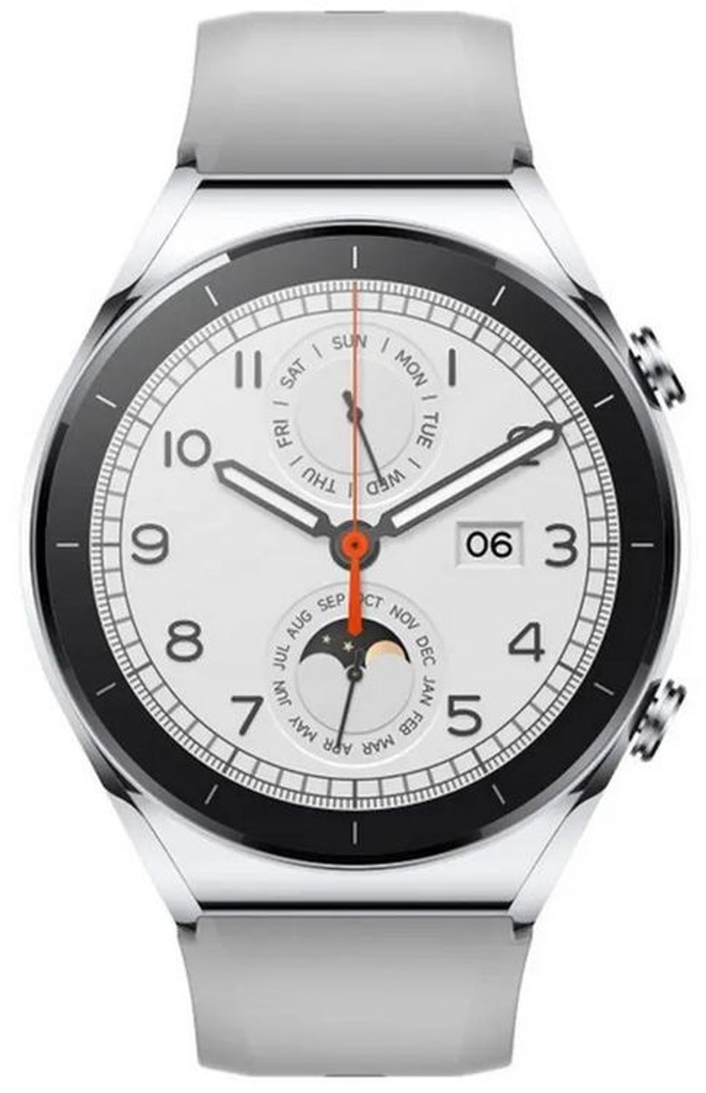 Смарт-часы Xiaomi Watch S1 GL,  46мм,  1.43",  серебристый