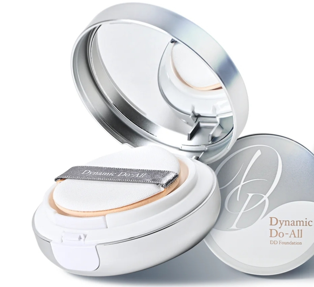 Многофункциональный тональный лифтинг-кушон AMENITY Dynamic Do-All DD Foundation SPF37 PA+++, 15 гр.,