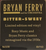 Bryan Ferry and His Orchestra / Bitter-Sweet (Limited Edition)(Coloured Vinyl)(LP)