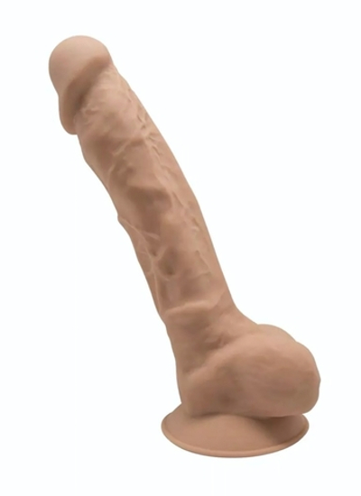 Карамельный фаллоимитатор SILEXD Model 1 9’’ - 23 см. (Цвет: телесный)