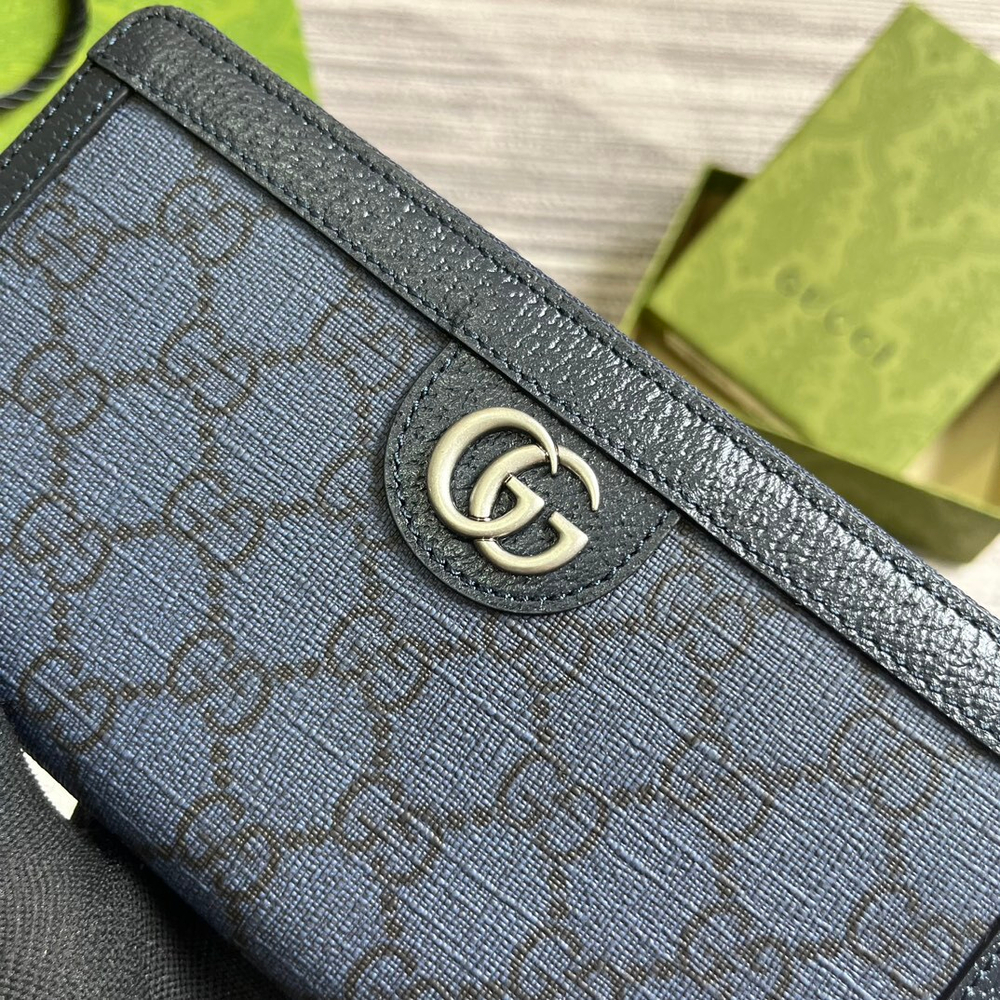 Gucci Ophidia GG Zip Around Wallet