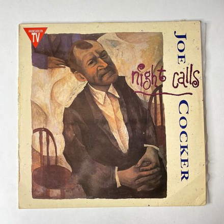Винтажная виниловая пластинка LP Joe Cocker Night Calls (Испания 1991)