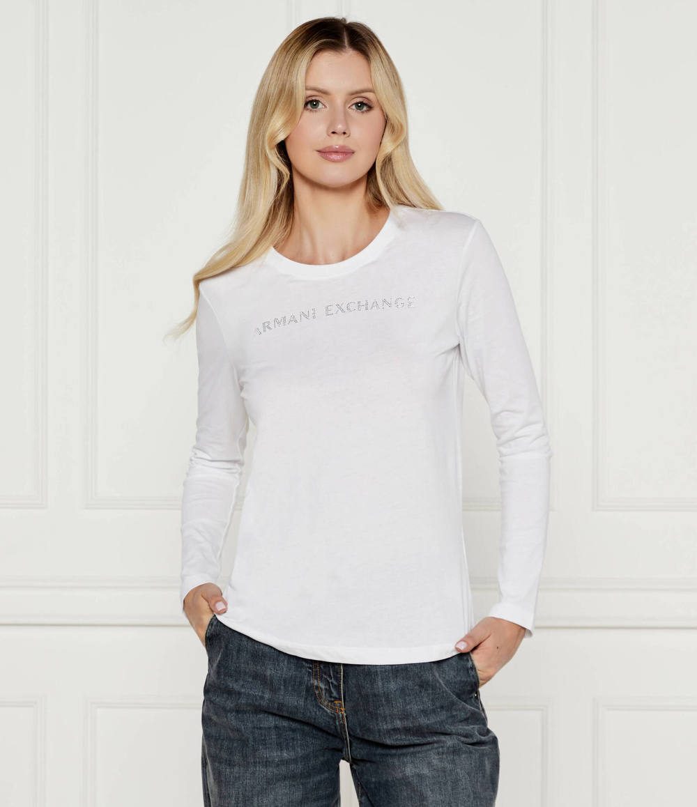 Блузка Armani Exchange - белый(6DYT38 YJDGZ)