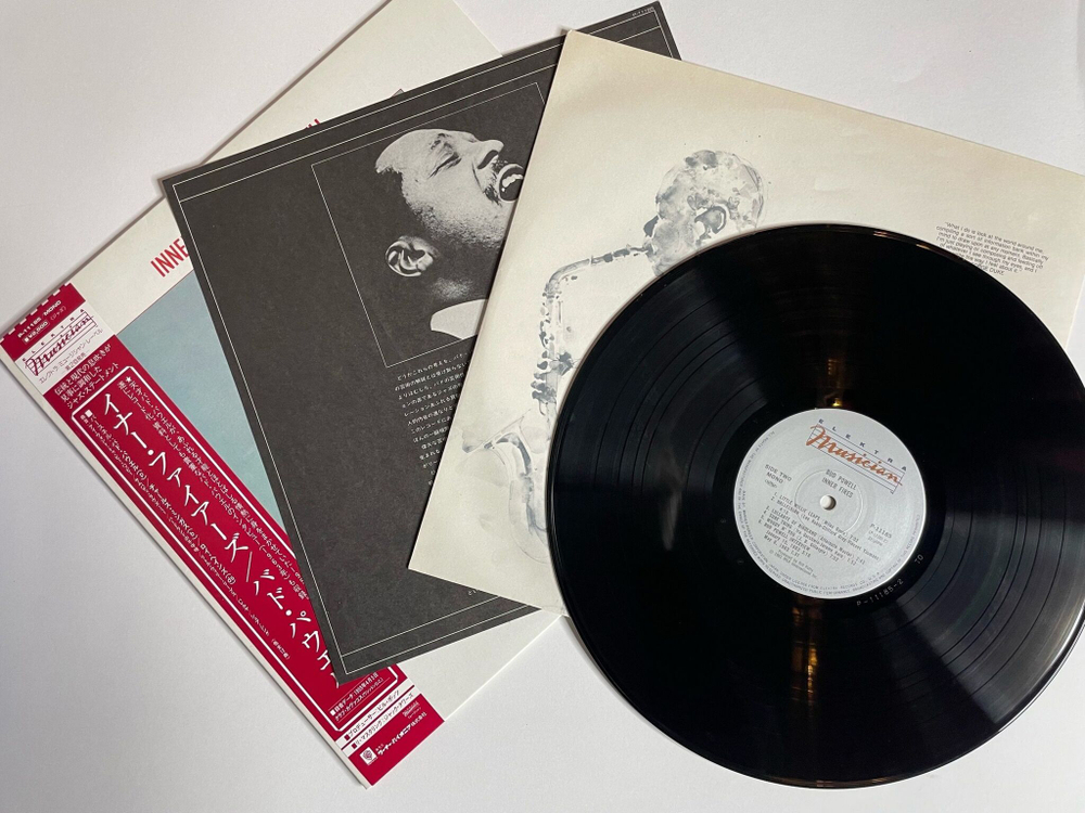 Винтажная виниловая пластинка LP Bud Powell Inner Fires: The Genius Of Bud Powell (Japan 1982) (Obi)