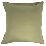 Набор из двух наволочек из сатина цвета шалфея с брашинг-эффектом из коллекции essential, 70х70 см