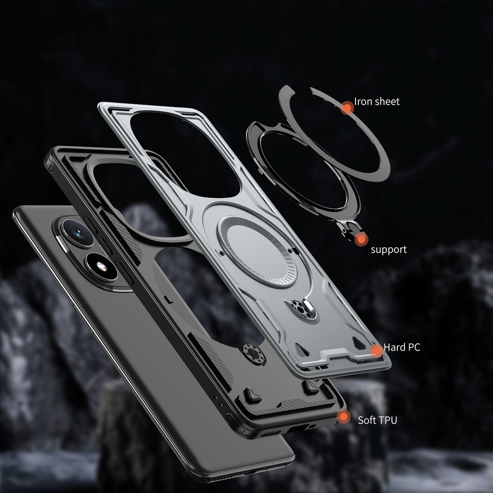 Чехол Magneto Case с кольцом для Xiaomi Redmi Note 14 Pro+