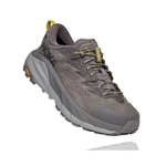 Кроссовки мужские HOKA M KAHA LOW GTX  Charcoal Gray / Green Sheen