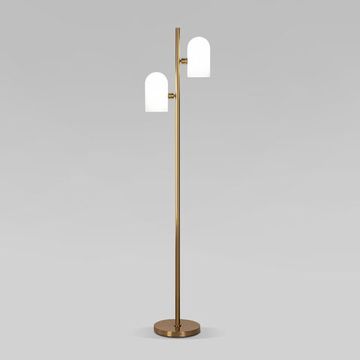01164/2/ напольный светильник/ латунь