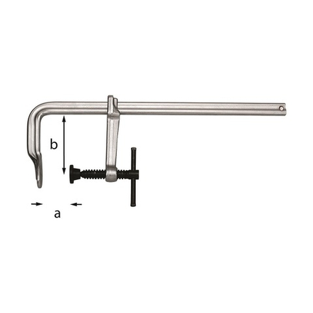 997 A Струбцина винтовая, раскрытие 160 мм, USAG (Италия)