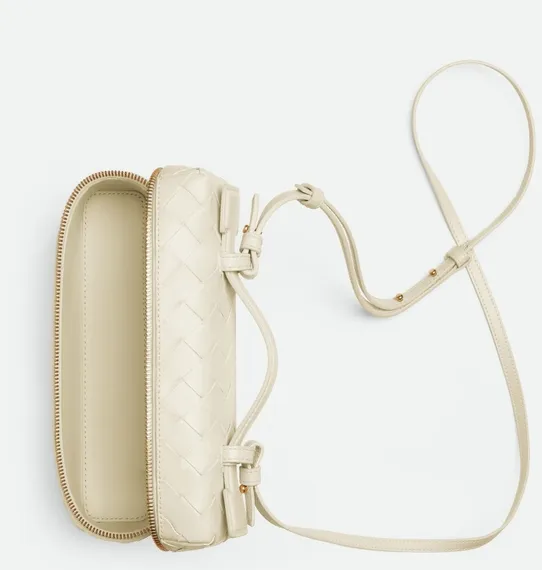 Косметичка Bottega Veneta Bang Bang, бежевый