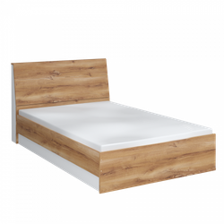 Кровать 1400 NEW Сеул (дуб кельтик/белый), МФ 1+1