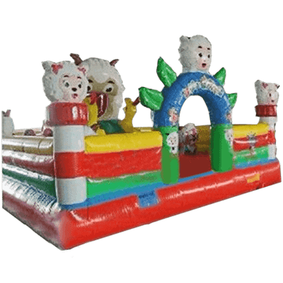 Коммерческий надувной батут "Веселый барашек"