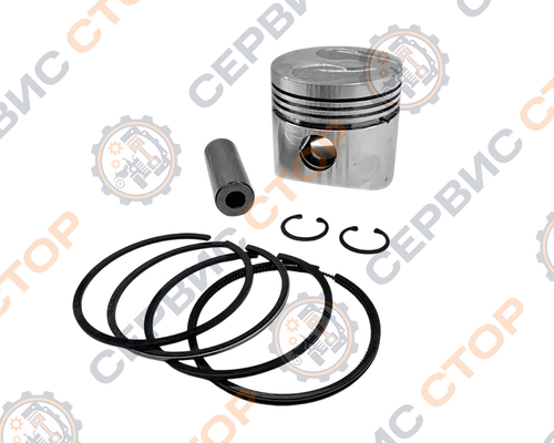 Поршневой комплект R180 180N 80 мм (с выборкой под клапана)