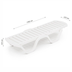 Шезлонг "Солярис" (белый)