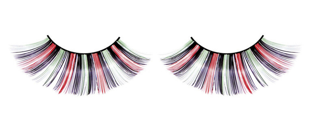 Длинные цветные ресницы (Цвет: разноцветный)