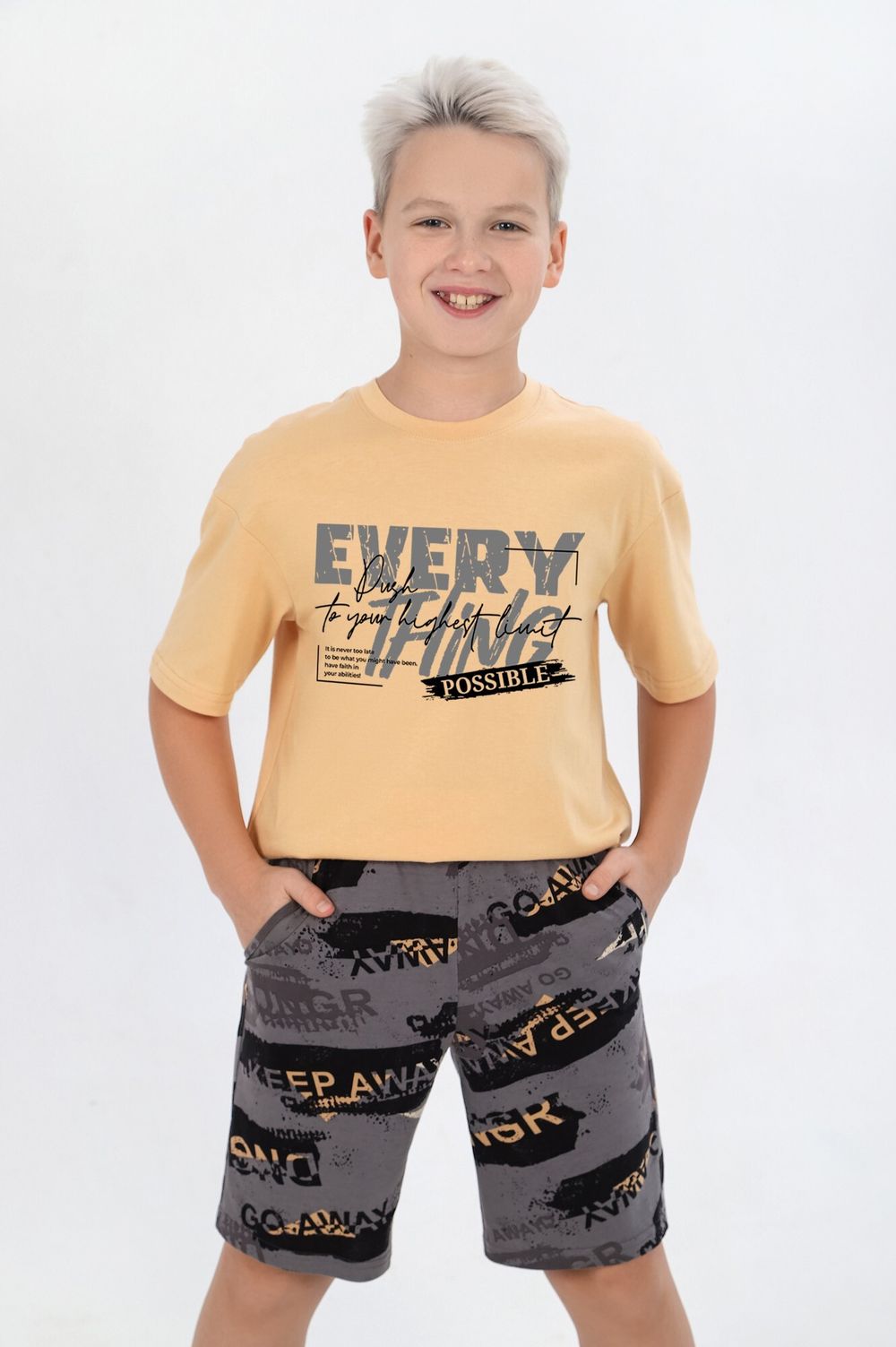 Костюм для мальчика Гранж-2 Виотекс БЕЖЕВЫЙ