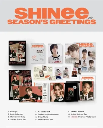 Календарь SHINEE - 2024 SEASON’S GREETINGS