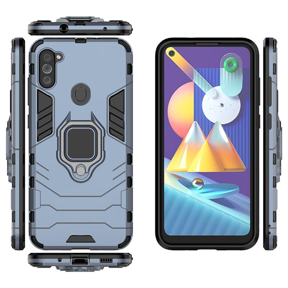 Противоударный чехол с кольцом Panther Case для Samsung Galaxy A11