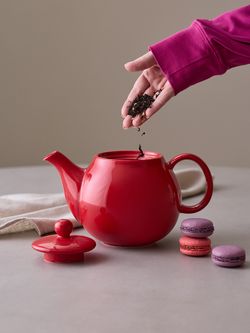 Чайник заварочный с ситом Pure, 1 л, красный