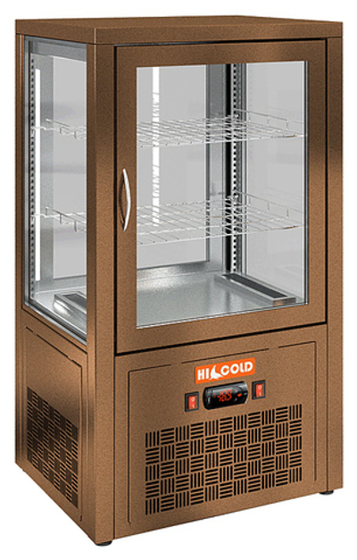 Витрина холодильная HICOLD VRC T 70 Bronze
