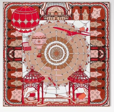 Платок Louis Vuitton 90х90 см