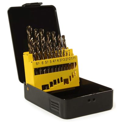 Набор сверл ГРАНИТ по металлу HSS-Co из 19 штук