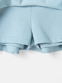 Юбка-шорты с воланом "Небо"