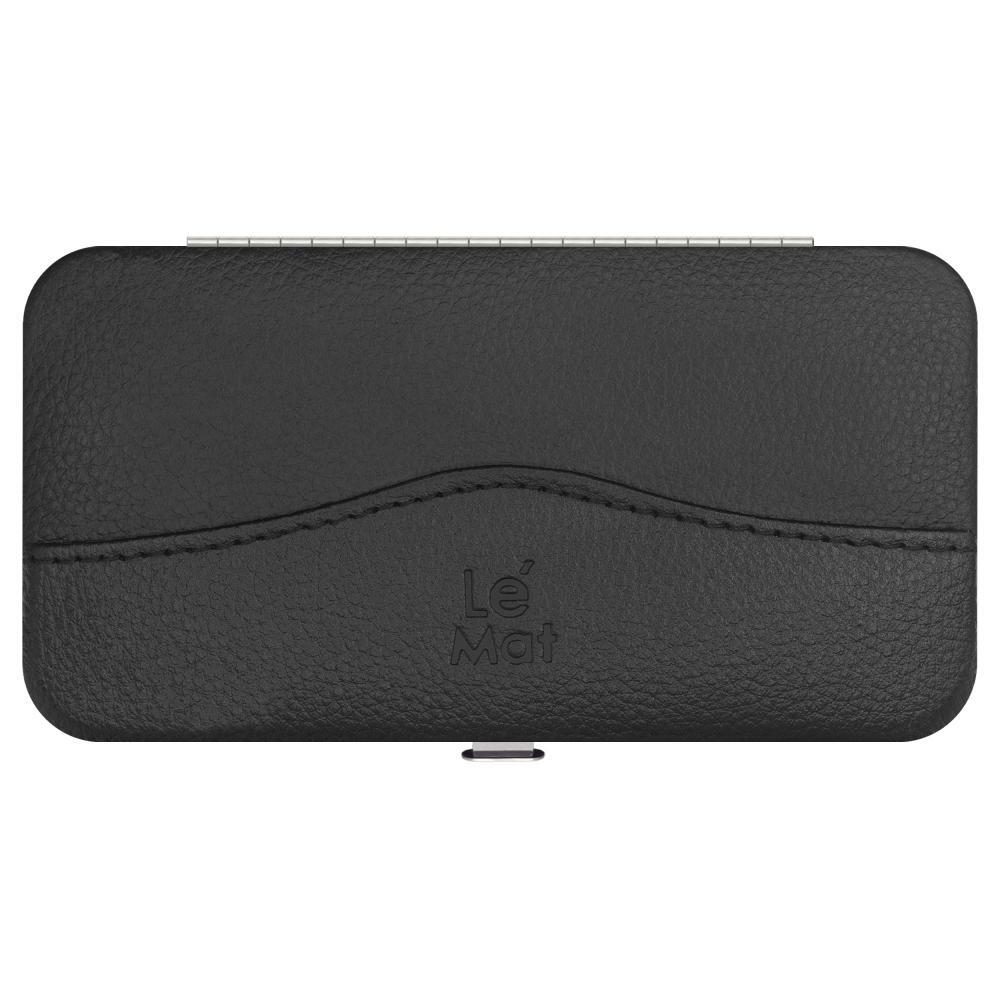 Магнитный кейс для 6 пинцетов Nature Leather Black