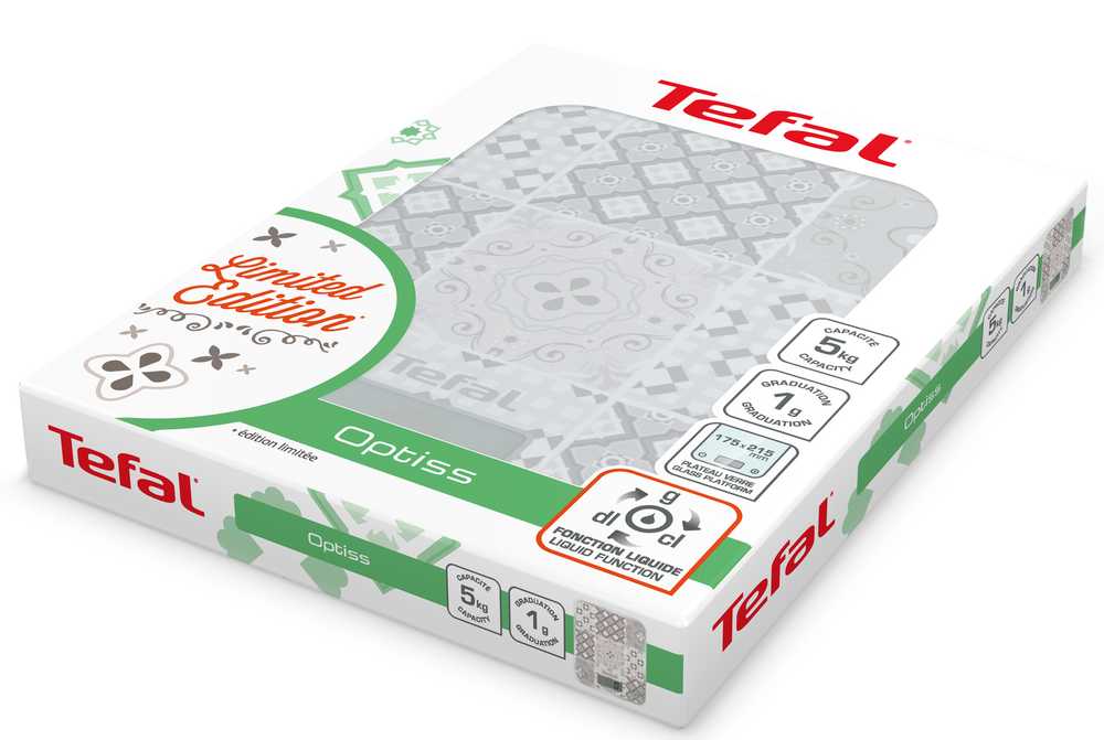 Кухонные весы Tefal Optiss Decor BC5136V0