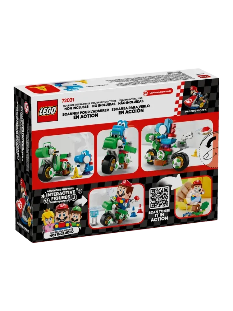 Конструктор Super Mario 72031 Мотоцикл Йоши