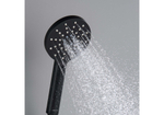 Ручной душ Select 120 3 jet AQUATEK, матовый черный AQ2006MB ОБЕРОН