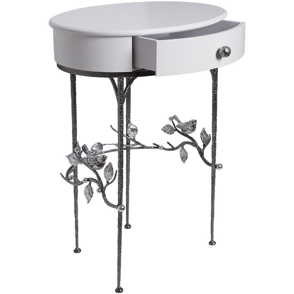 Туалетный столик Терра Айс Античное серебро