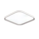 7750/72L MITRA LED SN 544 Светильник металл/PMMA/белый LED 72Вт 3000-6000К 396х396 IP20 пульт ДУ BETA