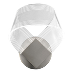 Светильник светодиодный, никель, прозрачный, FAIRY, LED, 4