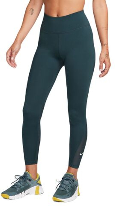 Леггинсы Nike One Dri-Fit Mid-Rise 7/8 Tight - Green