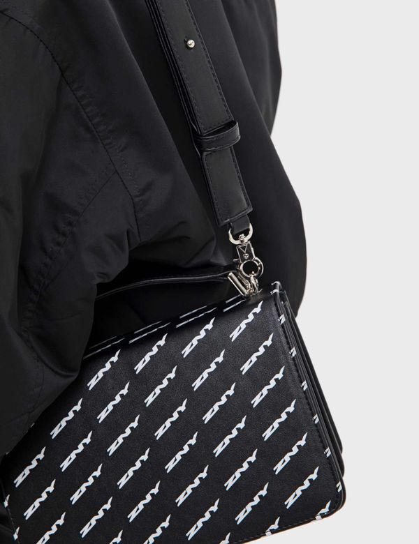 Сумка через плечо ZNY MONOGRAM SS22 Черная - фото 8